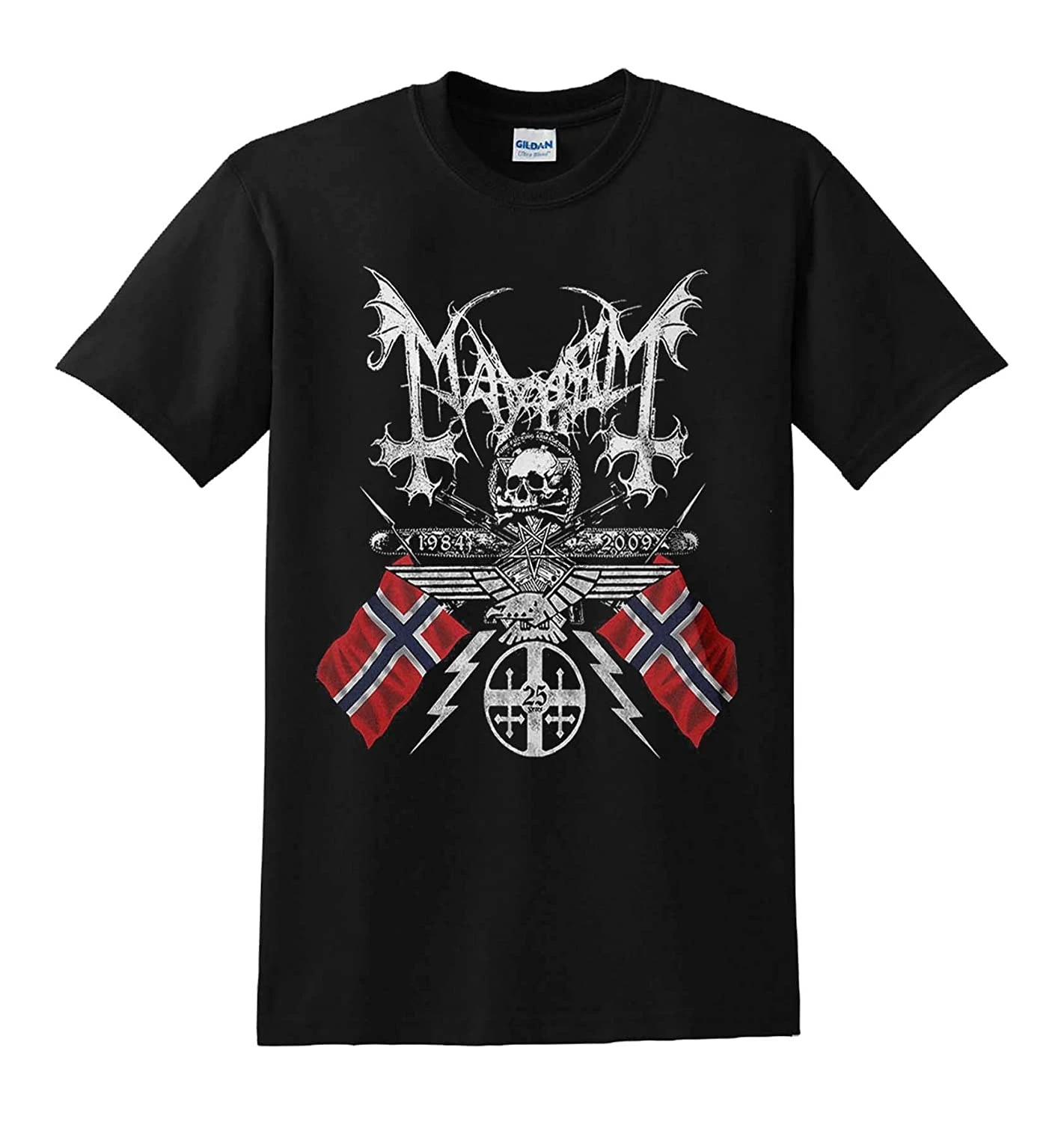 

Mayhem Band T-Shirts NN20 Women's Tops Singer Short Sleeve