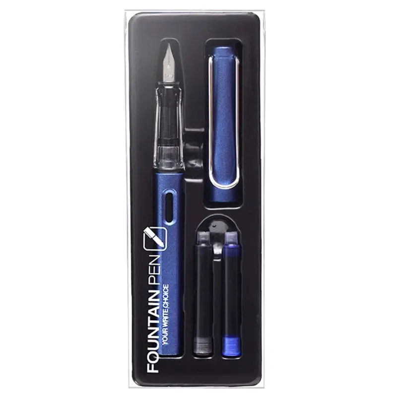 

0.38mm Fountain Pen Student Office Stationery Supplies Ink Pens for Writing Student School Supplies