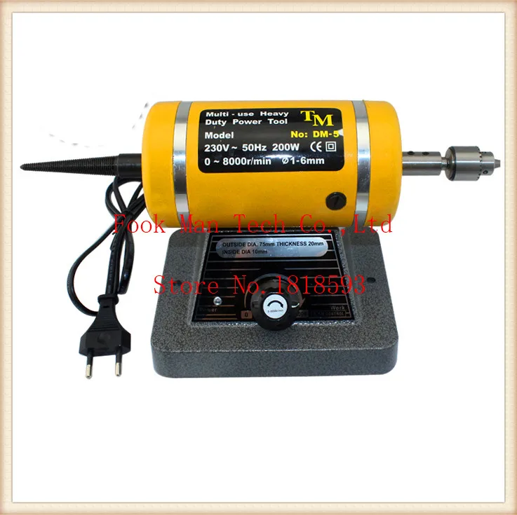 

Free ship Crafts polisher sander grinder DIY carving machines shaft adjustable 0.6-6.5mm 380W