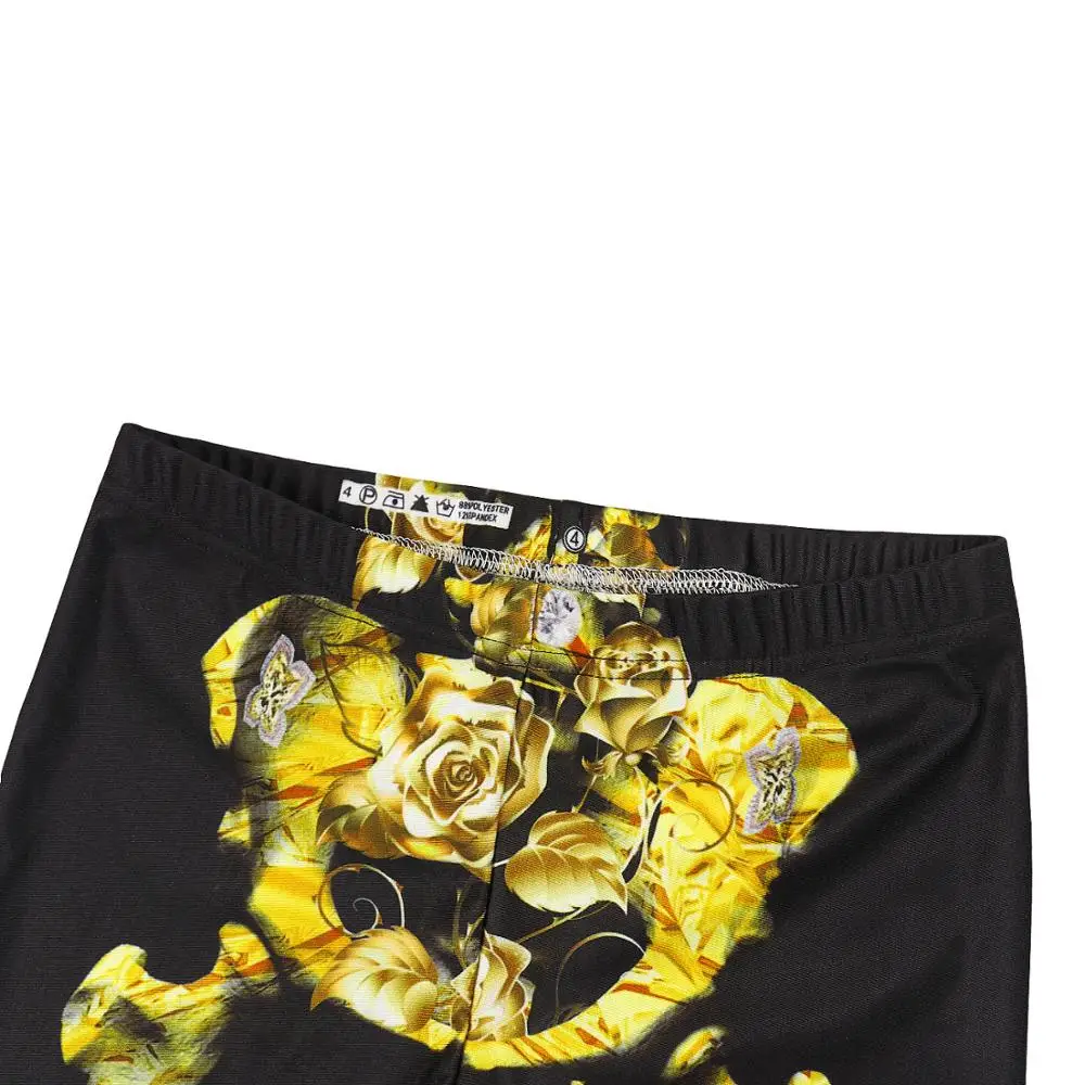 Новый дизайн череп панк женские леггинсы Готический стиль Лев Ретро Винтаж