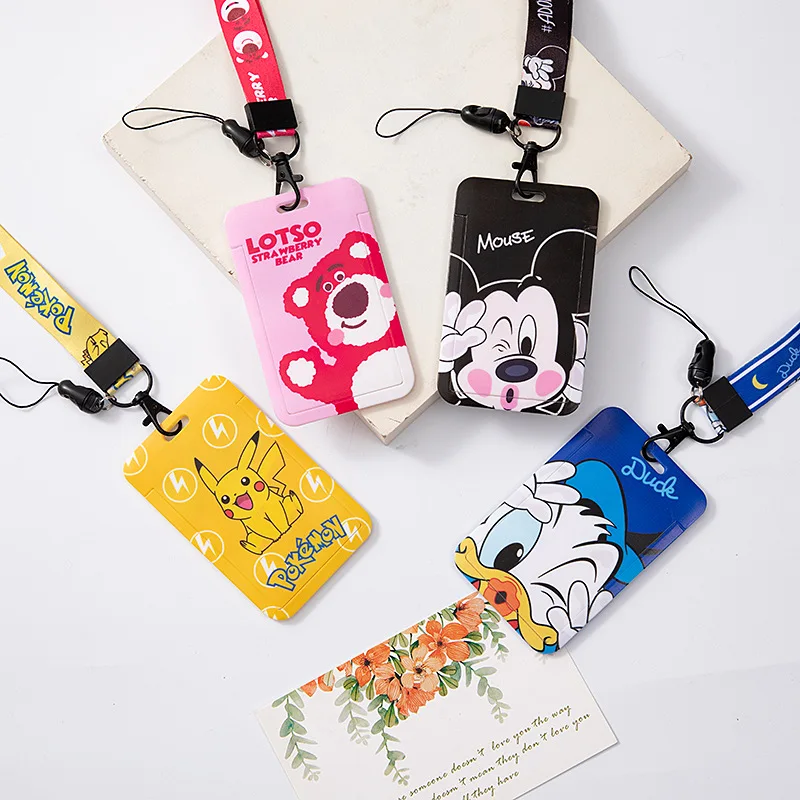 

Disney Minika Bag Backpack Pendant Student ID Protection Card Bus Kamiqi Protective Shell