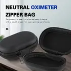 Сумка для хранения пульсоксиметра Пальчиковый Пульсоксиметр разумная компоновка мощное пространство защитный чехол жесткий держатель на молнии