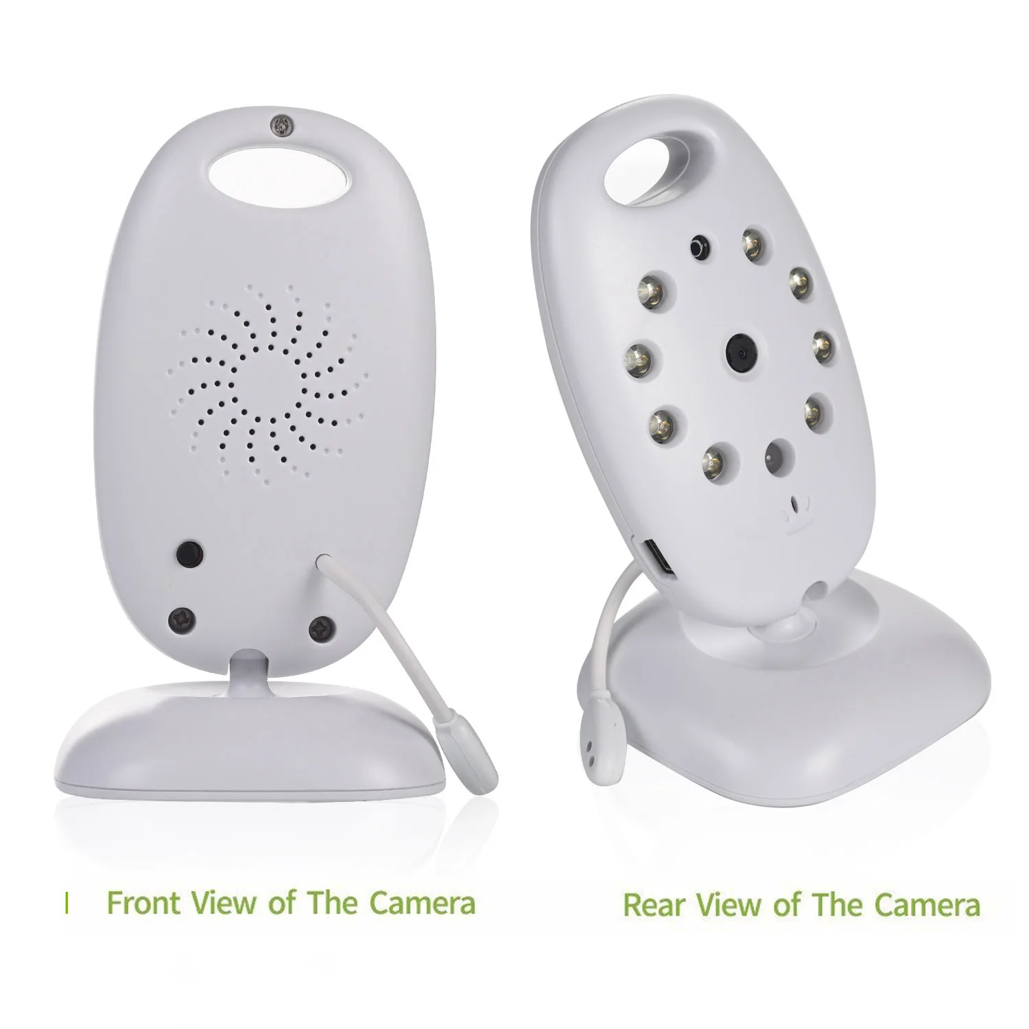 

Wireless Baby Monitor 2.0 inches Display Screen Night Vision Video Surveillance Temperature Monitoring Baby Security Camera