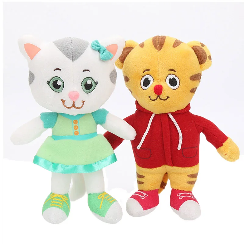 Плюшевые игрушки 20 см для друзей по соседству Даниэля Тигра Катерина мисс элайна