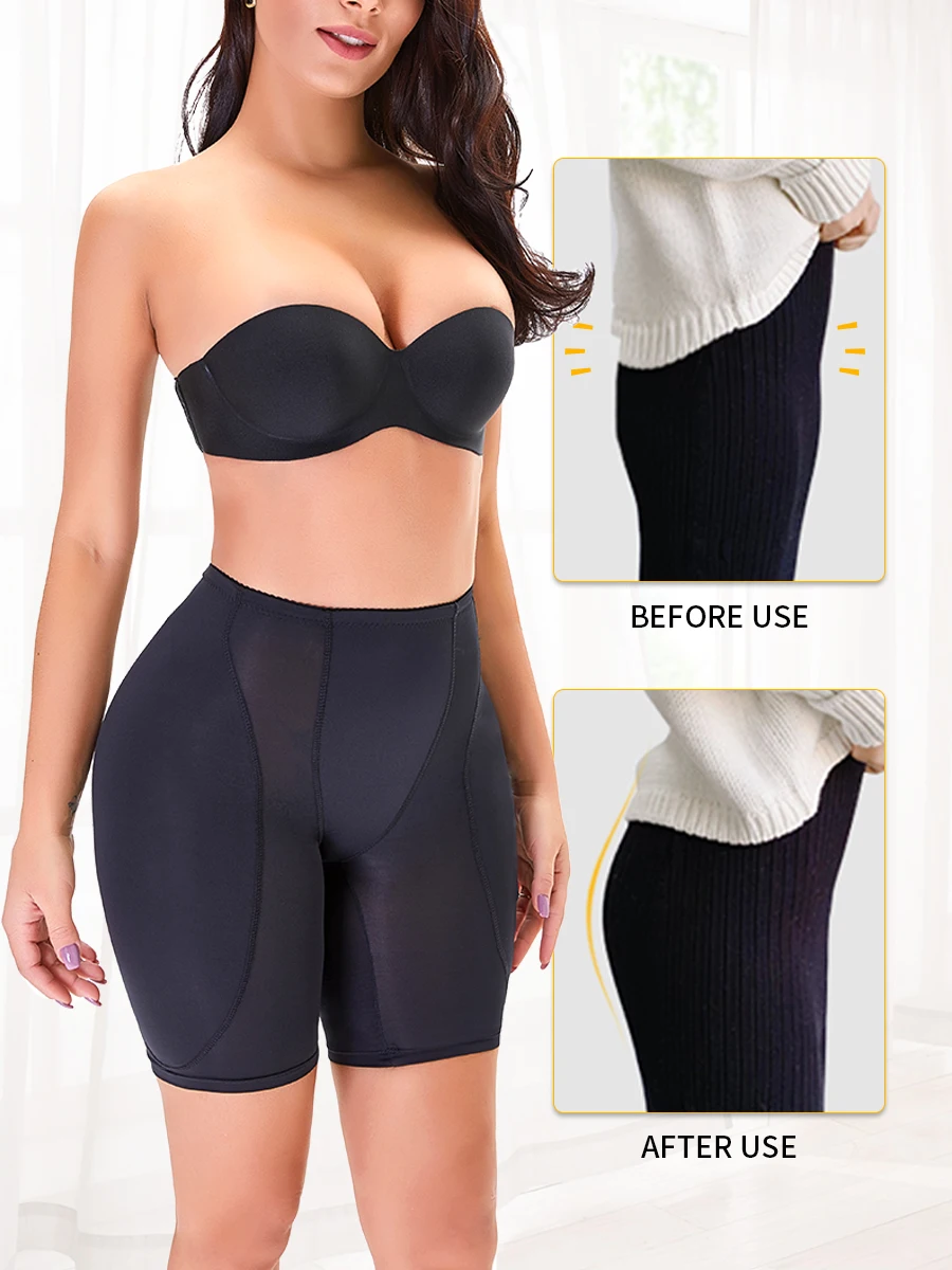 

Body Shaper Комплект Для женщин Мягкий трусики для женщин большой хип Нижнее бельё губка хип и накладки на ягодицы трусики бедра колодки поддель...