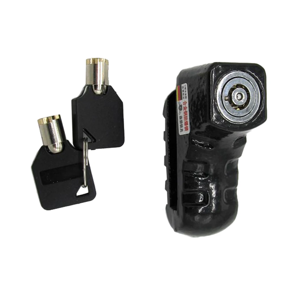 Сверхмощный противокражный замок для мотоцикла скутера колеса дискового