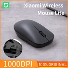 Беспроводная мышь Xiaomi Lite Mi, беспроводная мышь 2,4 ГГц, 1000DPI, портативные Модные оптические Игровые мини Мыши для ноутбуков и компьютеров