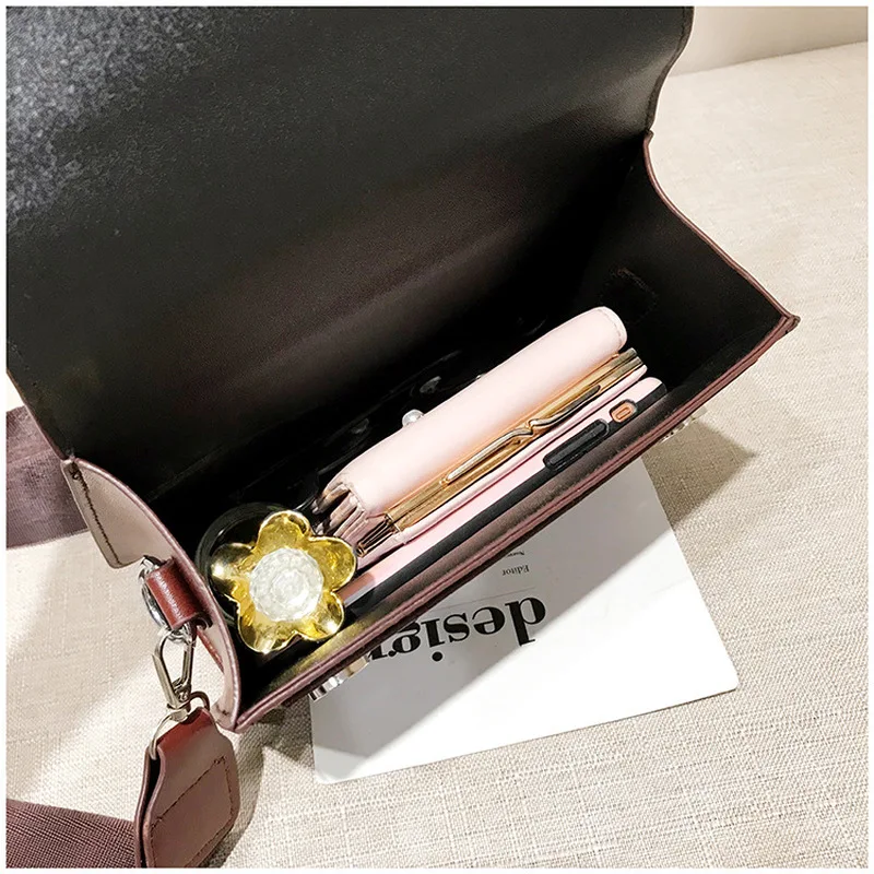 Модная женская сумка маленькие кожаные сумки через плечо мессенджер дамские