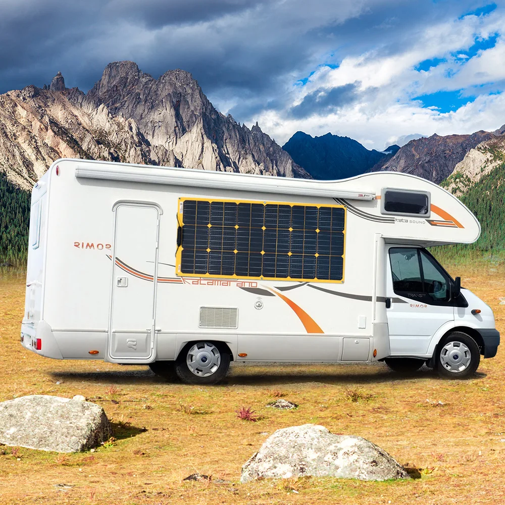 Новая гибкая солнечная панель 18 вольт 100 ватт монокристаллические солнечные