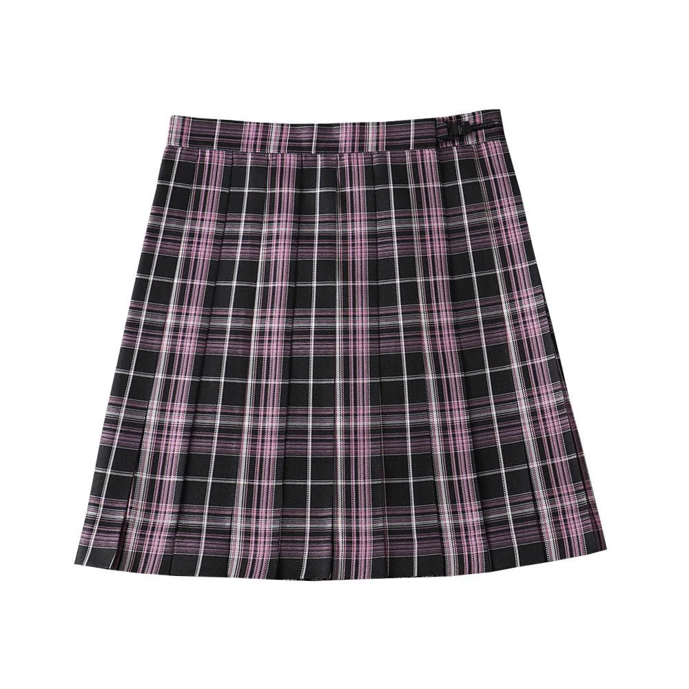 

Japanese School Dresses Plaid Pleated Skirt Student Cosplay Anime Mini Grid Skirt Jk Uniforms Sailor Suit Short Skirts For Girls