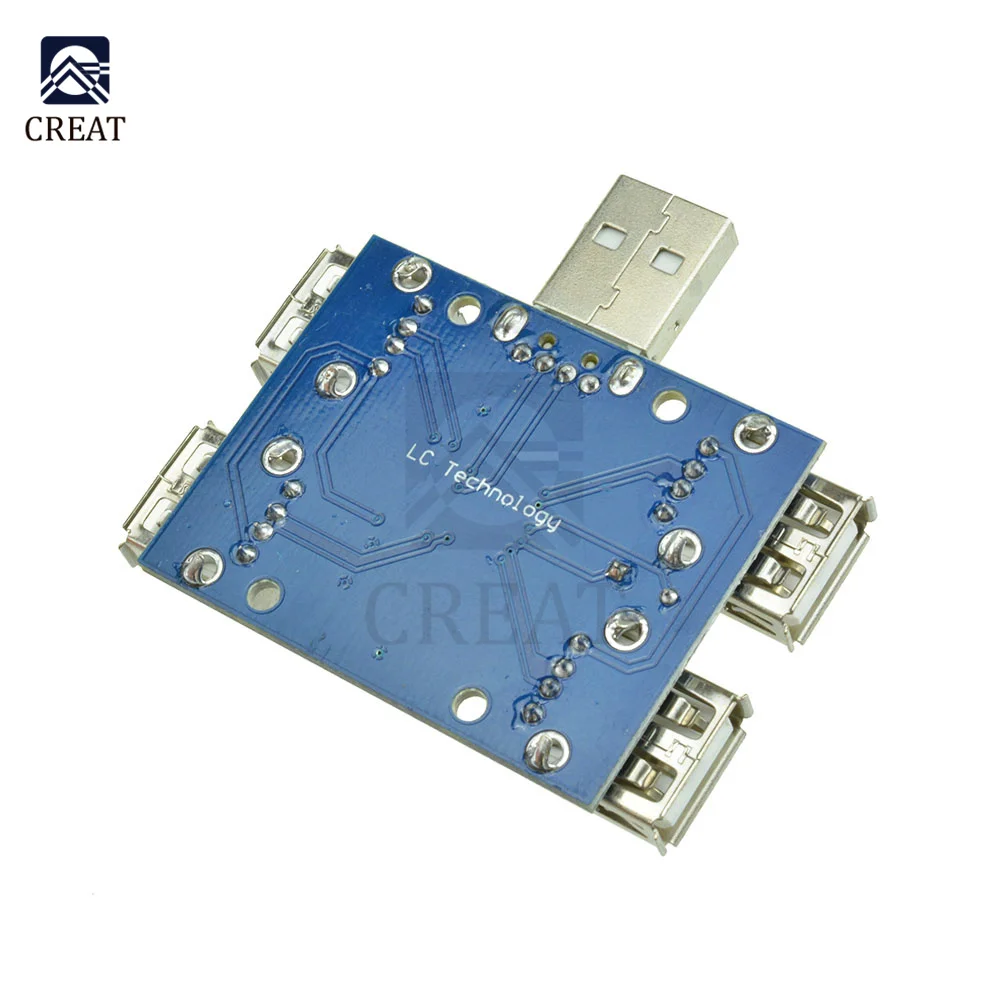 USB-концентратор DC 5 В 4 разъема | Электронные компоненты и принадлежности