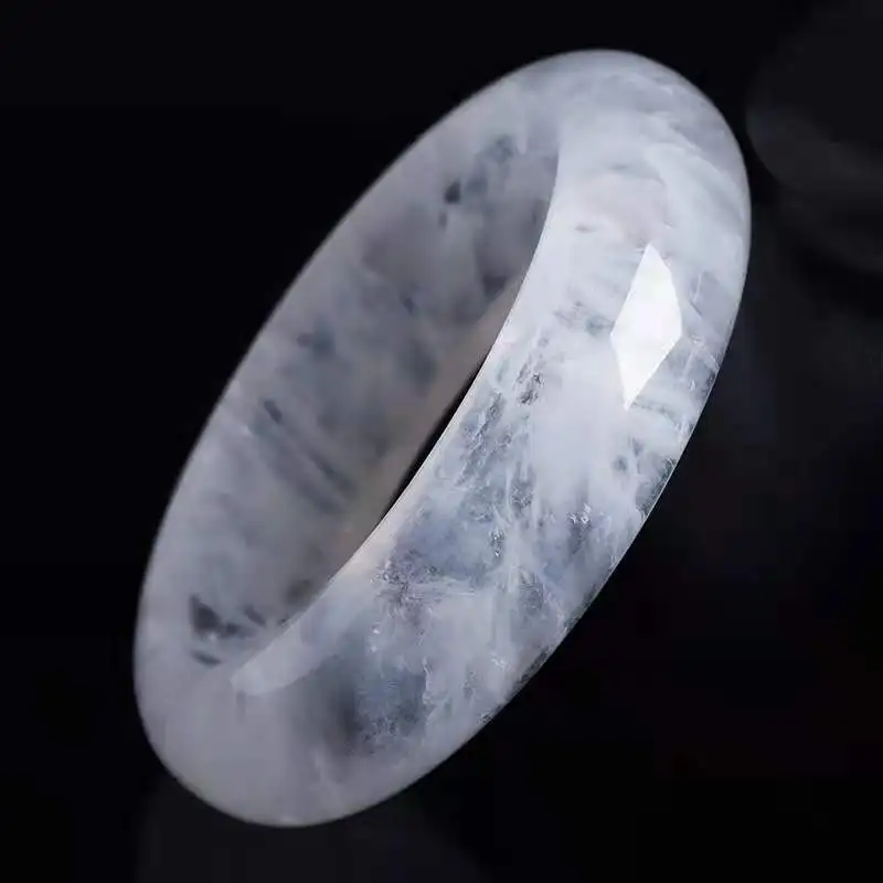 Браслет с Белым призраком из натурального кристалла для девочек женский подарок