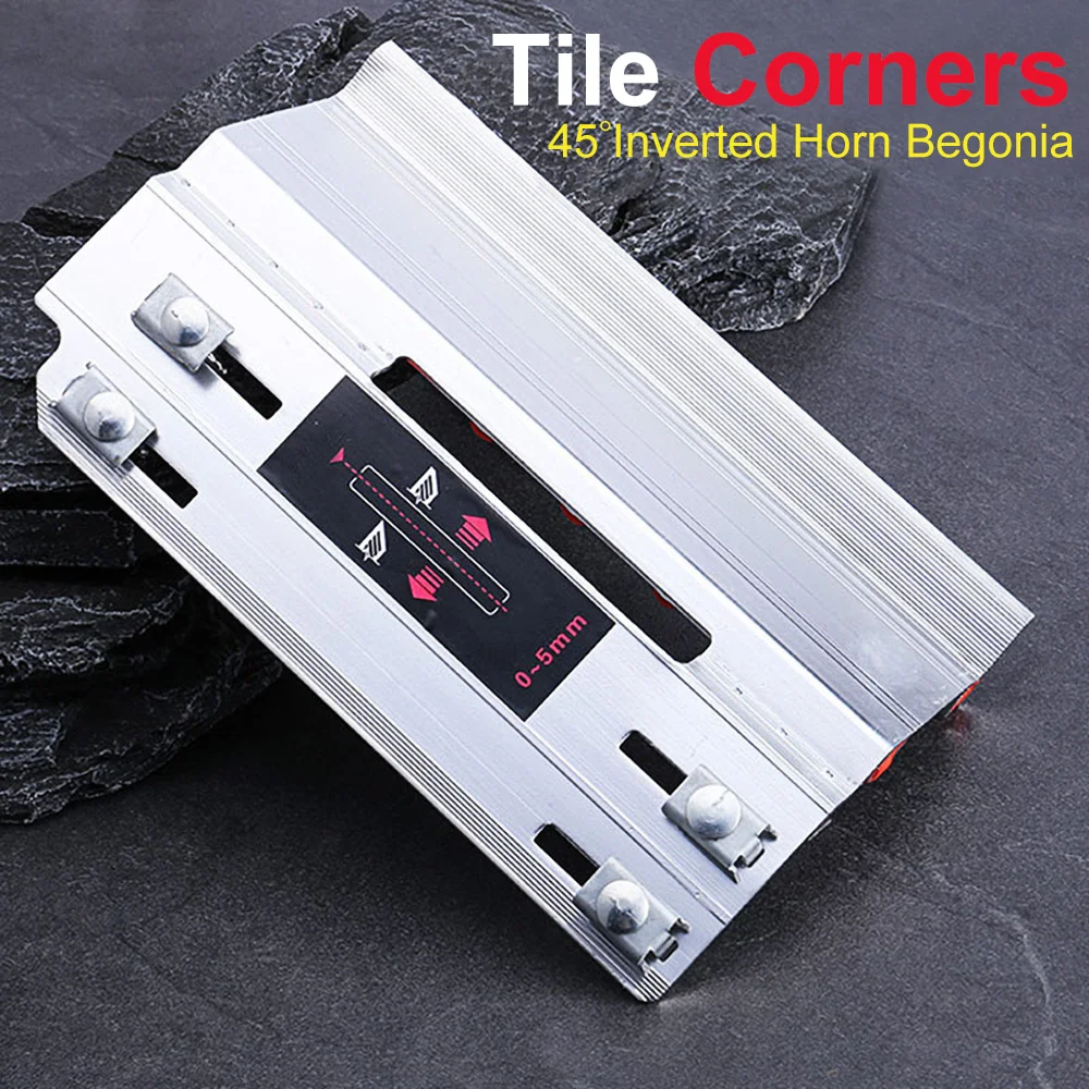 

Tile 45 Degree Angle Cutting Helper Tool Aluminum Alloy Multifunctional Accessories THIN889