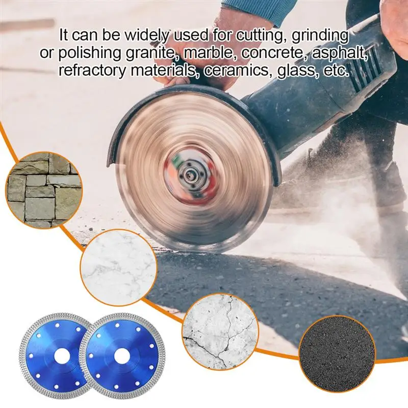 

Алмазный пильный диск 105/115/125 мм, диск для фарфоровой плитки, керамики, гранита, мрамора, режущие лезвия для угловой шлифовальной машины, пиль...