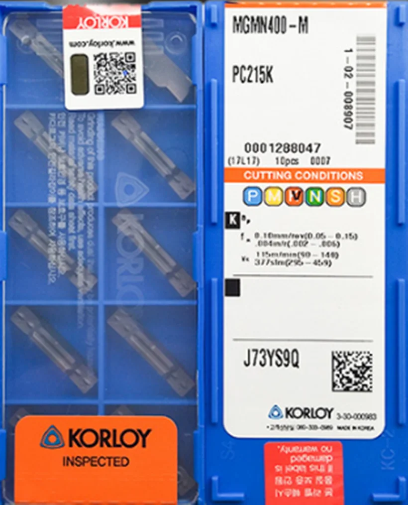 MGMN200 MGMN250 MGMN300 MGMN400 MGMN500 PC215K 10 шт 50 вставка из карбида фирмы корлой обработки чугуна