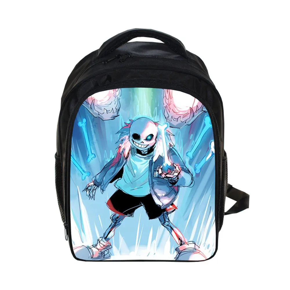Новый рюкзак Undertale Косплей Аниме Саны и папирусы Оксфорд сумка школьная дорожные