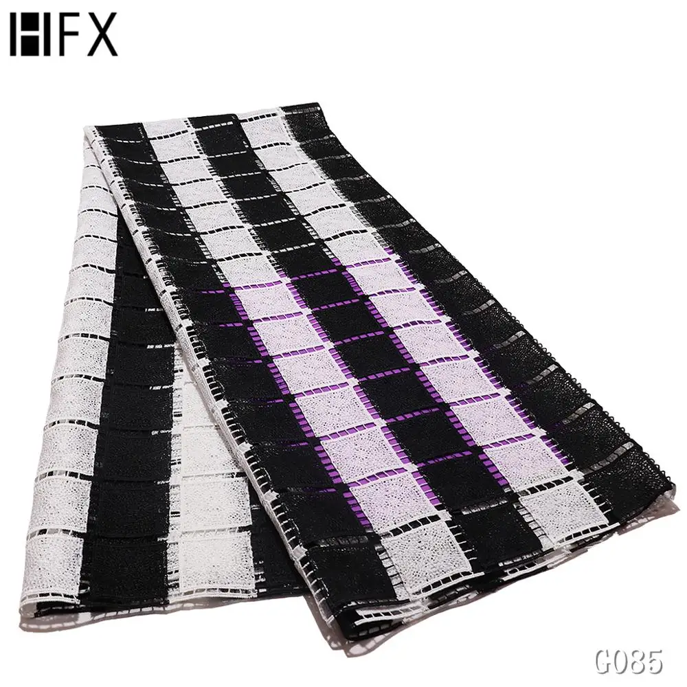 HFX новейшая нигерийская африканская кружевная ткань 2020 Высокое качество