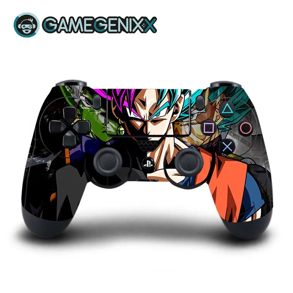 Защитная Наклейка на кожу GAMEGENIXX для Playstation PS4 контроллер Daulshock 4 аниме Dragon Ball