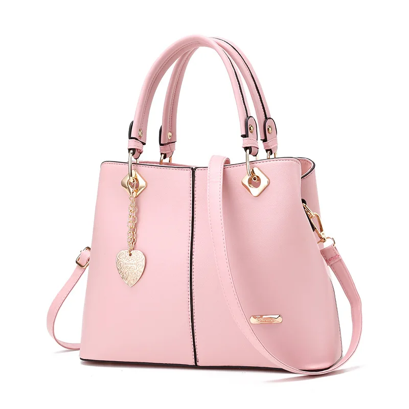 Women Bag Vintage Casual Tote Top-Handle Messenger Bags Shoulder student Handbag Purse Wallet Leather 2019 New |