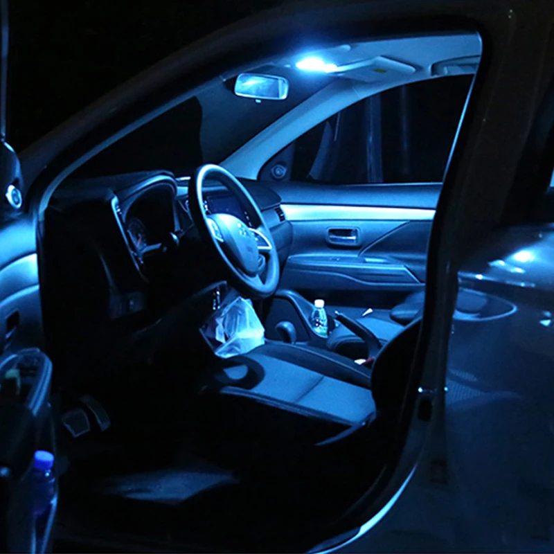4 шт. Автомобильные светодиодные лампы для салона автомобиля Mitsubishi Outlander 2017 2018 2019