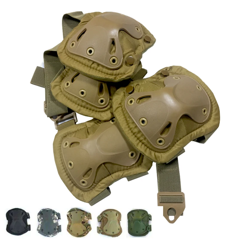 

Tactical KneePad Elbow Knee Pads Military Knee Protector Army Airsoft Outdoor Sport Working Hunting Skating Safety Gear Kneecap