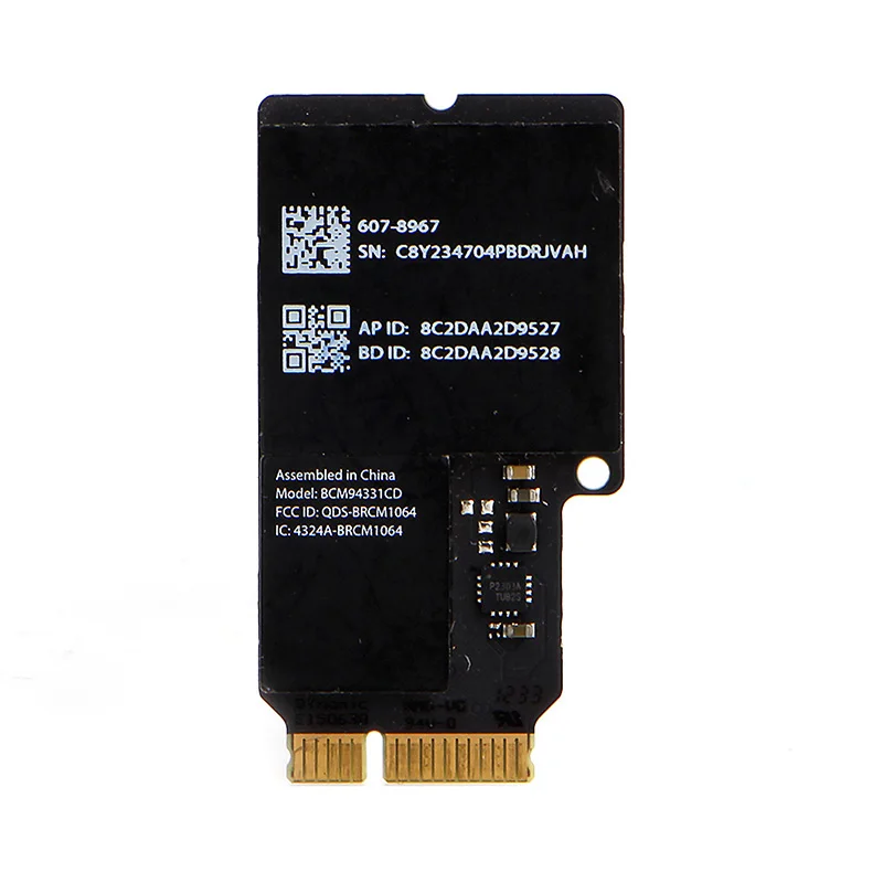 BCM94331CD Mini PCI-E Wifi Card Bluetooth-compatible Dual Band 2.4G 5Ghz Adapter for Laptop PC K1KF