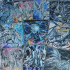 20 шт.компл. BlueEyes белая серия дракона аниме стильные карты разные драконы формы архетип Глубокие голубые глаза Yugioh Kaiba Orica