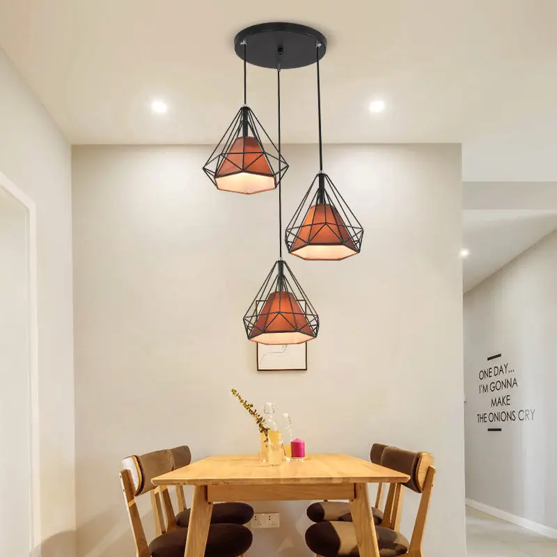 Скандинавская светодиодная люстра компактный современный бар креативная