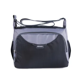 Модная женская сумка-кроссбоди, сумка на плечо, повседневная нейлоновая сумка-мессенджер, многослойная женская сумка, сумка для путешествий и покупок