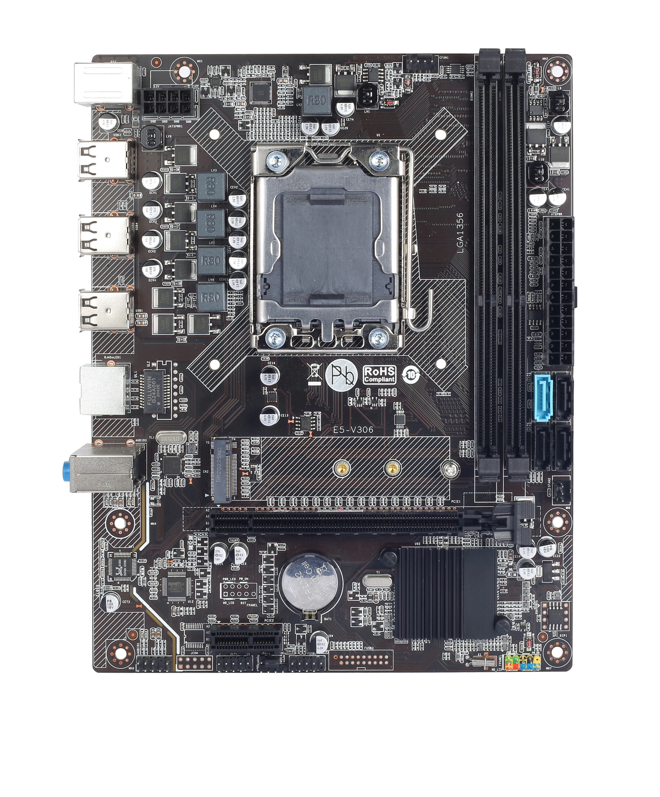 Материнская плата Atermiter X9A X79 Комбинации материнских плат процессор Xeon LGA 1356 E5 2420 V2