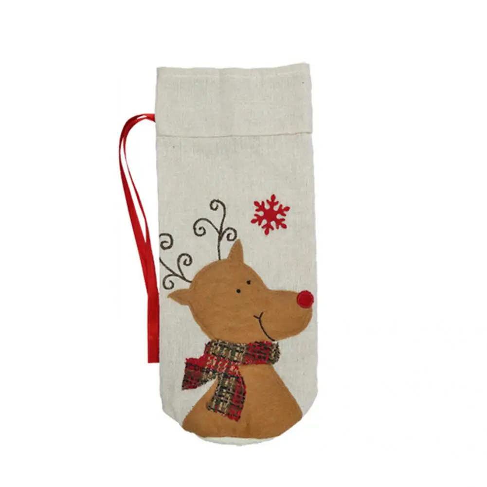 

Excellent Workmanship Hard to Fade Wear-resistant Imitation Linen Bottle Sleeve for Bar