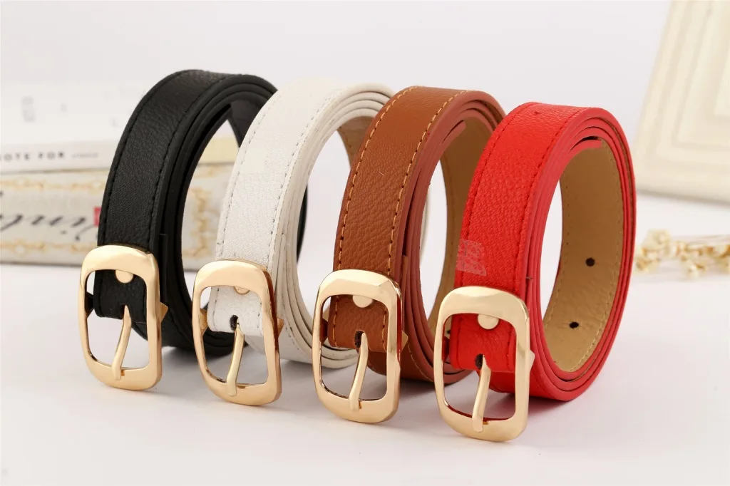 

Belt Lady Korean Fashion Retro Pin Buckle Belt Simple Wild Ladies Belt 100X2.3CM