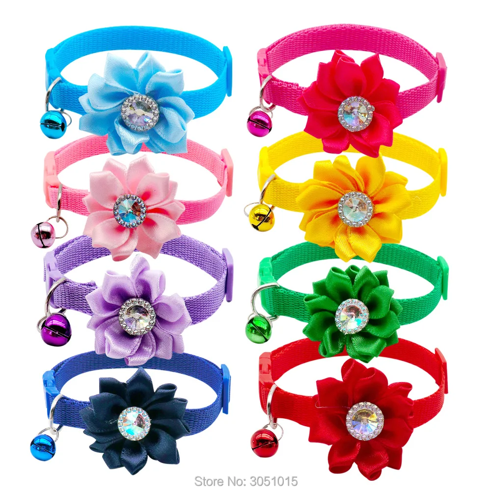 Оптовая продажа 24 шт. бриллиантовое украшение с цветочным рисунком ошейник
