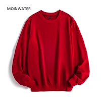 moinwater women casual sweatshirts lady new streetwear hoodies female terry white black hoodie tops outerwear mh2002