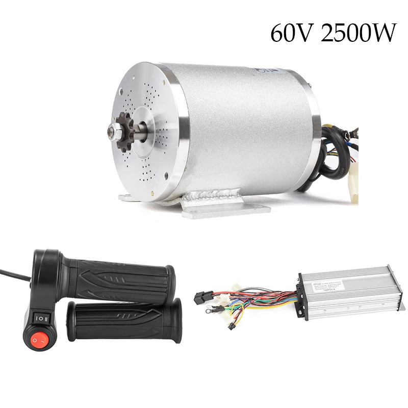 60V 2500W DC бесщеточный двигатель для электрического скутера с 18Mosfet 41A BLDC контроллер