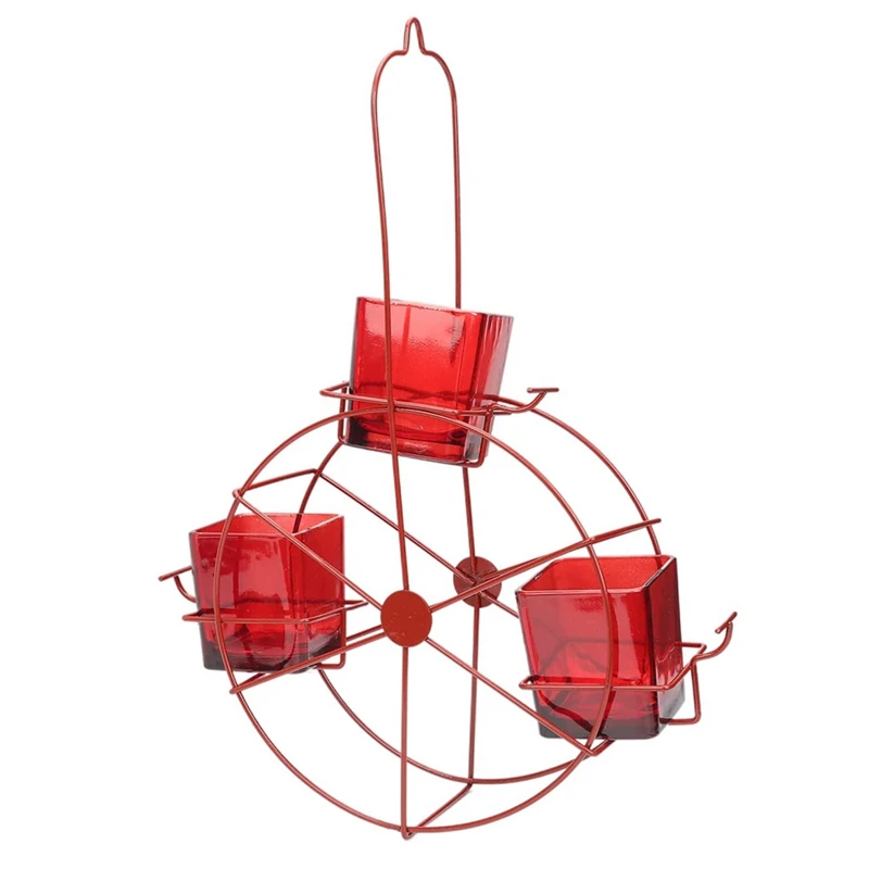 

Ferris Wheel Bird Feeder Creative Birds Food Storage Tool Handmade Bird Feeder Decorate