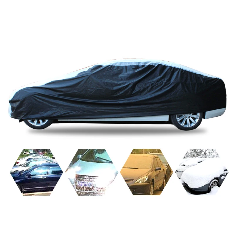 Чехол для автомобиля SUV Full Snow Ice Sun защита от дождя водонепроницаемый прозрачный