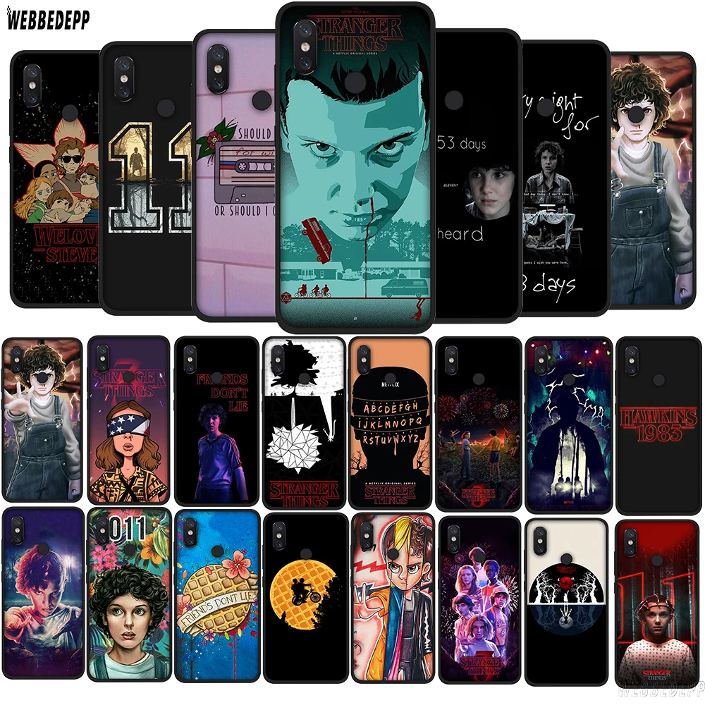 Силиконовый чехол для телефона из ТПУ с изображением странных вещей Xiao mi Red 7A 8A K20