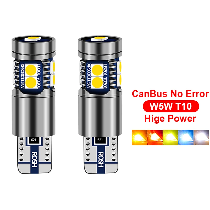 9 светодиодный T10 автомобилей головной светильник s парка поворота для Audi A3 A4 B8 B6 A6