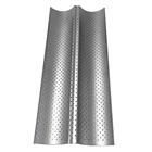 Антипригарная перфорированная сковорода, поднос для выпечки французского хлеба, 2 или 3 или 4 желоба на выбор, в наличии 2 цвета