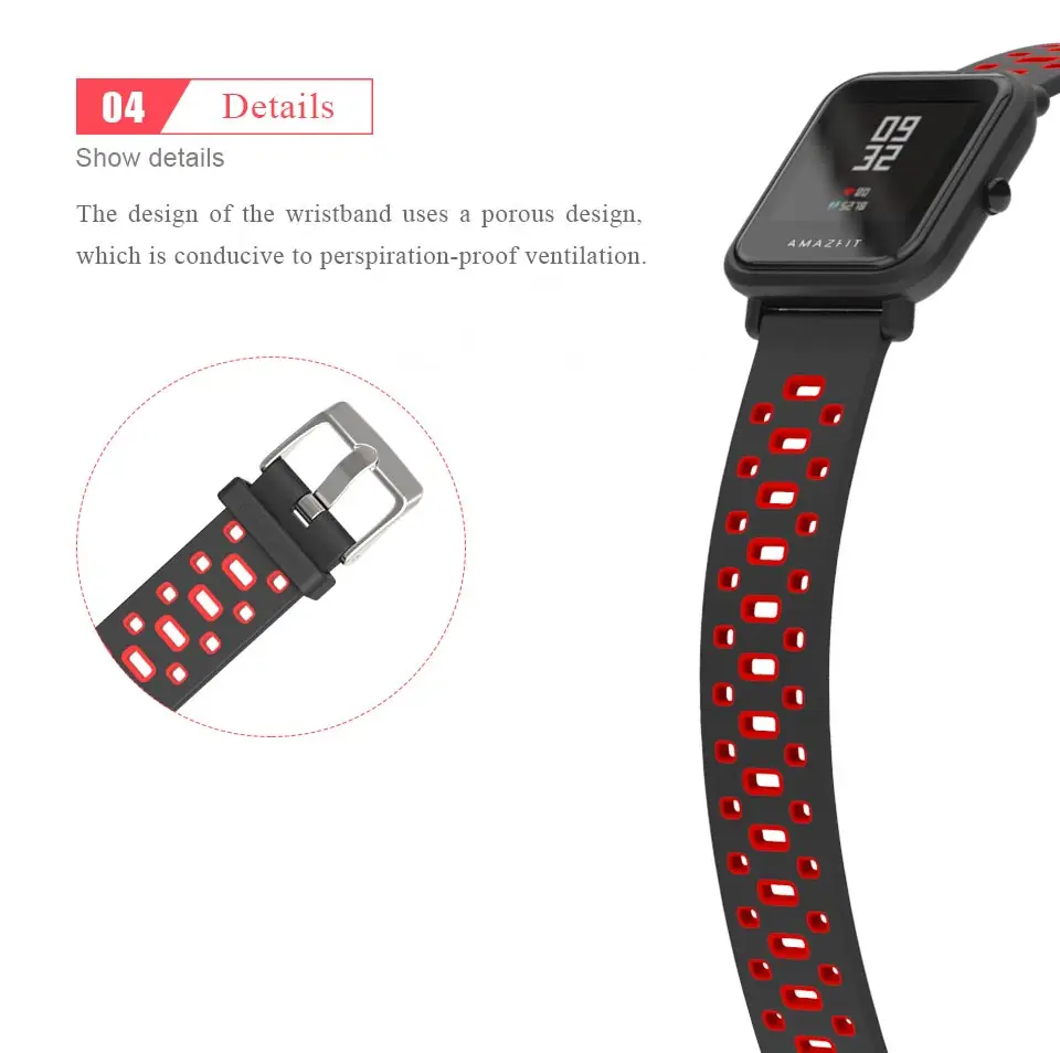 Mijobs 20 мм спортивный ремешок защитный чехол для Xiaomi Huami Amazfit Bip бит Смарт часы силиконовый браслет аксессуары