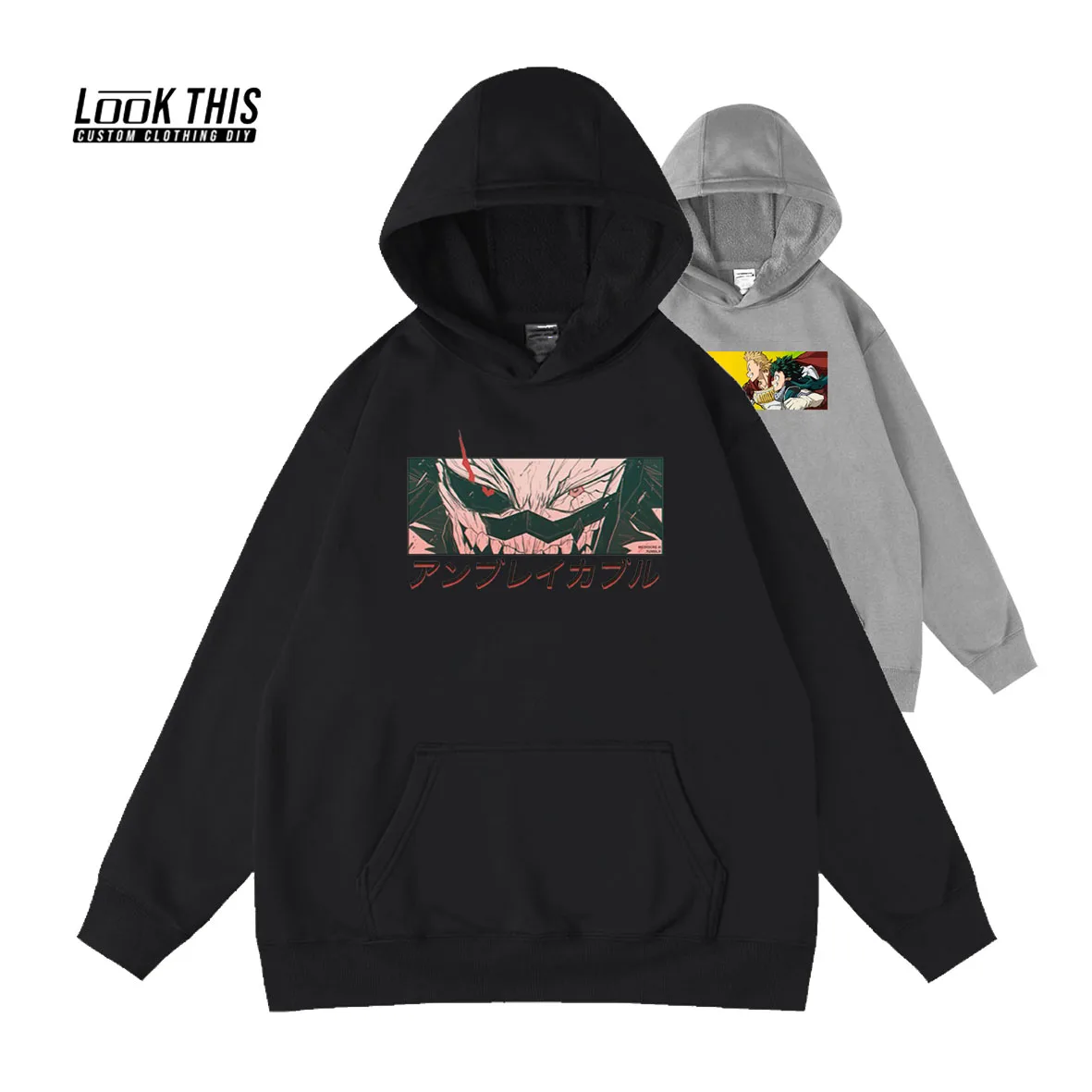 

Manga Pattern My Hero Academia Kids Sweatshirt Children's Clothing Teens Clothes Hoodies Cartoon Tops Girls' Boys' Clothing