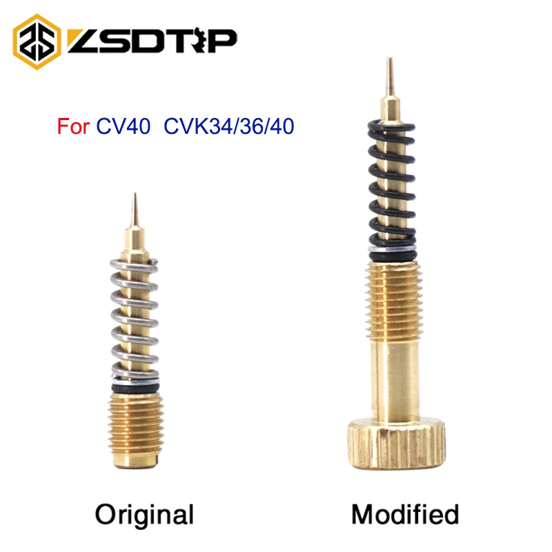 ZSDTRP для CV40 Keihin CVK34/36/40 двойная камера Sportster Карбюратор с регулировкой воздуха