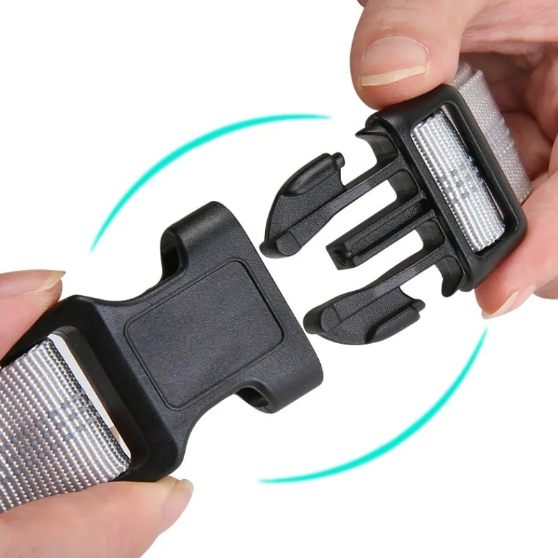 Шлейка поводок для собак нейлоновый светоотражающий регулируемый нагрудный