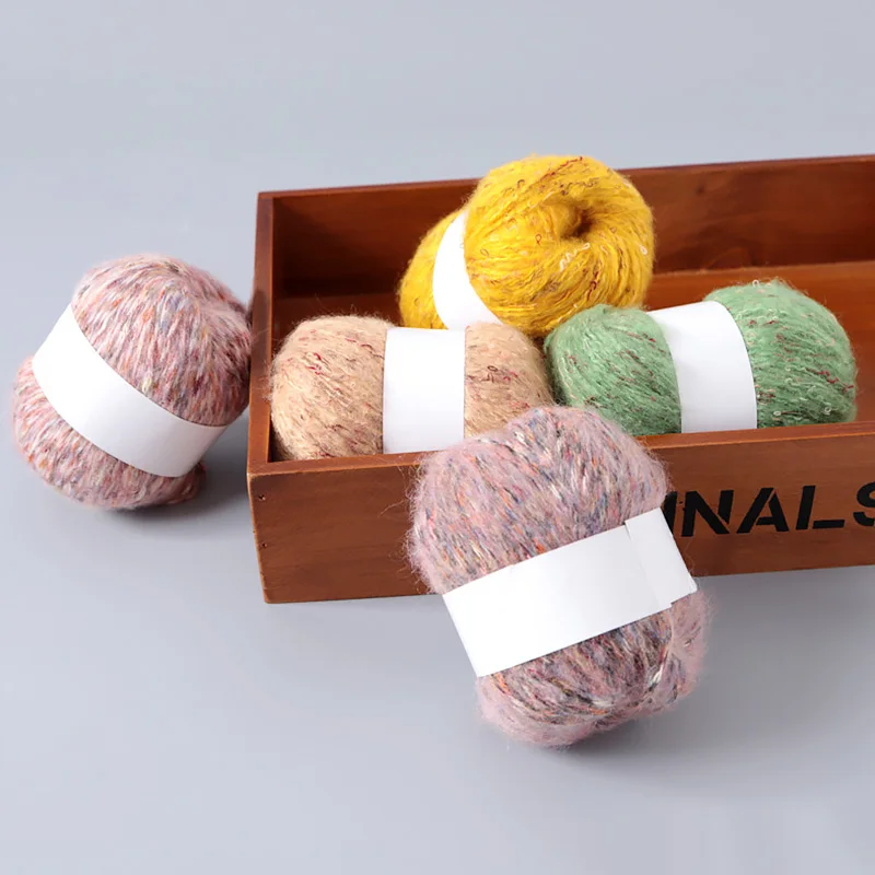 50 г длинный плюшевый кашемир мохеровая пряжа нескатывающаяся верхняя одежда