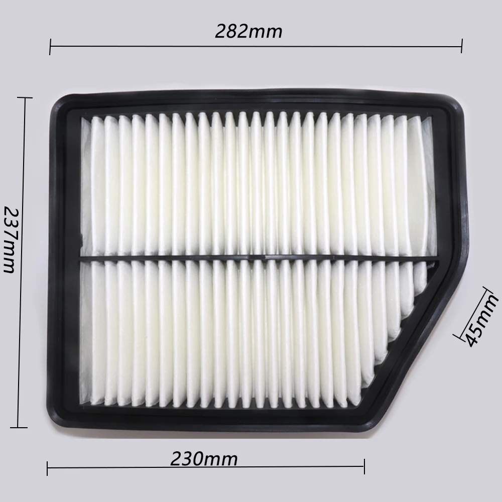 

Car Engine Air Filter For GEELY Pride SUV/GX9 2.4L SIZE 282mm*237mm*45mm 2013 2014 2015 2016 2017 2018 2019 2020- OE 1016012148