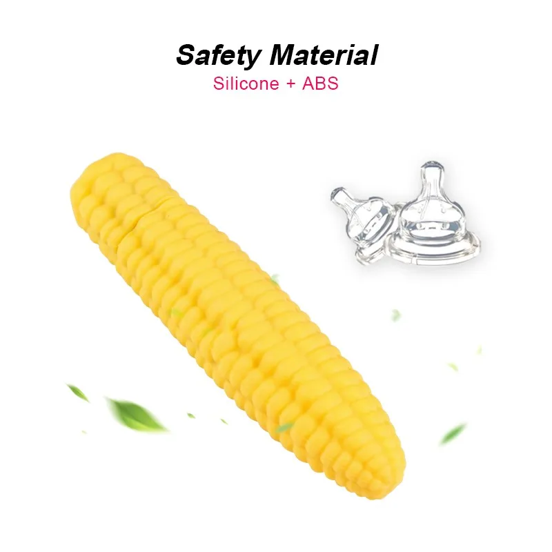 Унисекс силиконовый вибратор &quotКукуруза&quot Сильная вибрационная Анальная