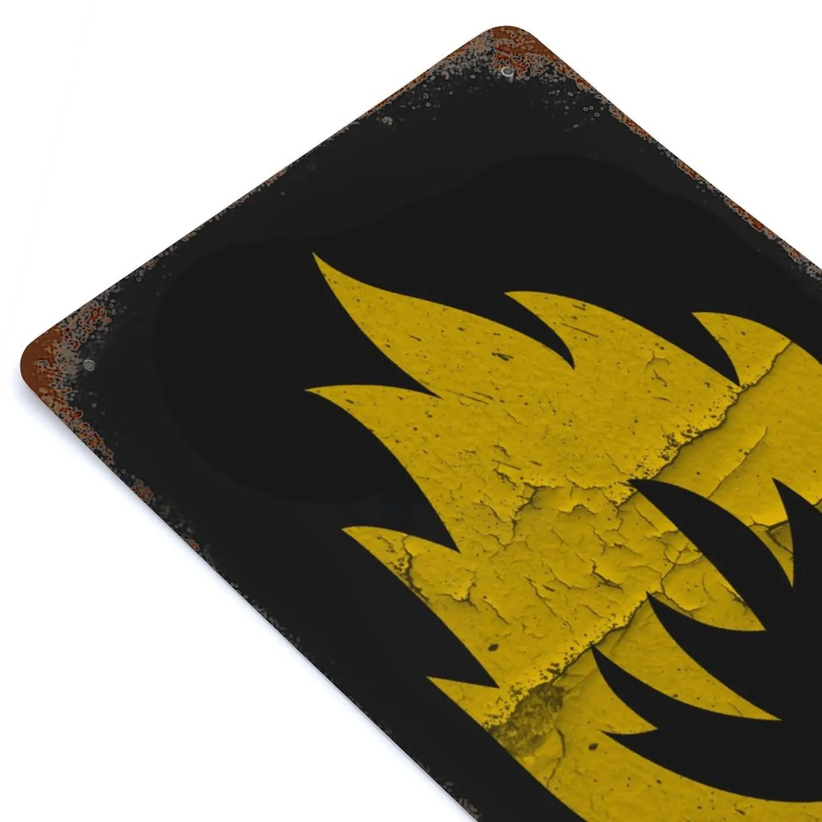 

Flammable Sign Printed Retro Metal Poster Home Wall Decoration Tin Sign Plaque