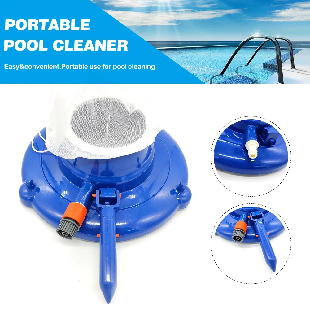 

Swimming Pool Cleaning Tool Suction Head Hot Spring Pond Brush Vacuum Cleaner Reusable Washable Biofoam Cleaner Pool