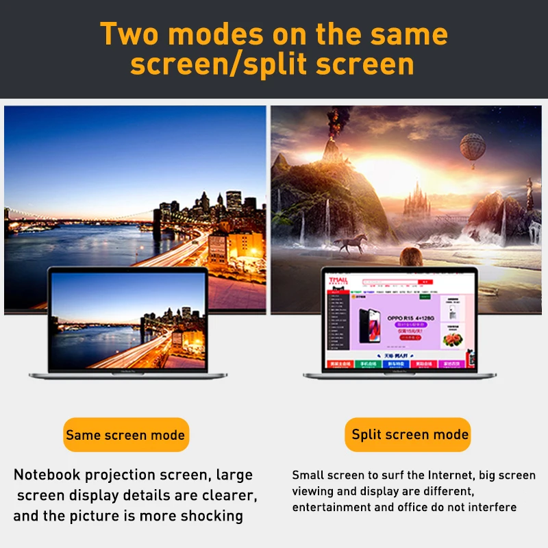 4K Type C к HDMI-совместимый/DP/Mini DP конвертер мама-мама USB HD видео для Macbook Pro адаптер